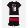 AC Milan Christopher Nkunku #18 Hemmaställ Barn 2025-26 Korta ärmar (+ Korta byxor) AC Milan Christopher Nkunku #18 Hemmaställ Barn 2025-26 Korta ärmar (+ Korta byxor)